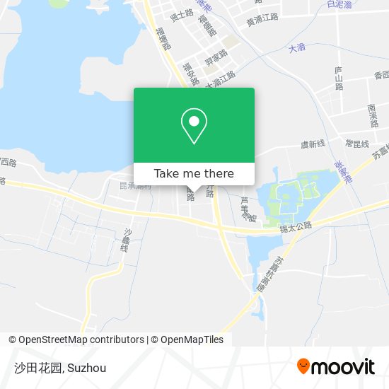 沙田花园 map