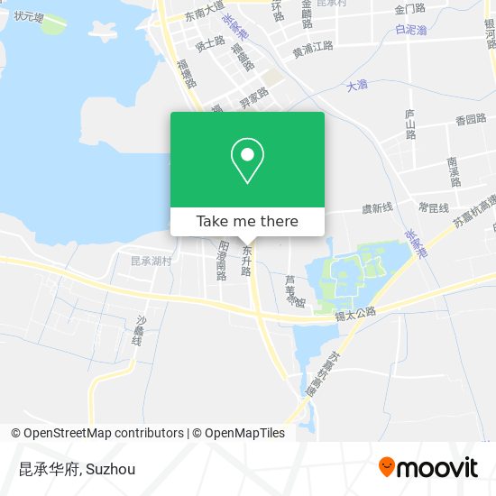 昆承华府 map