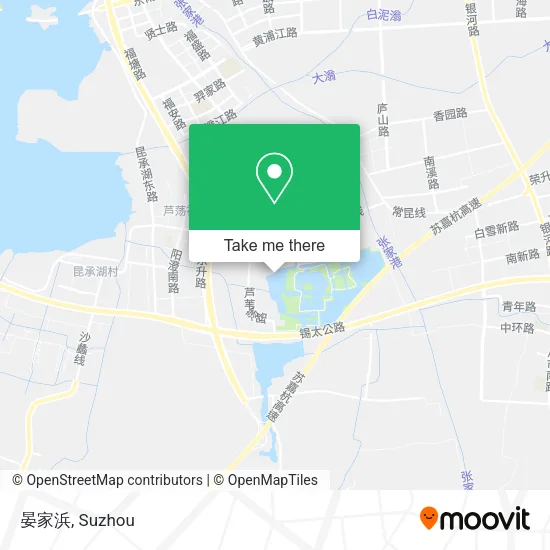 晏家浜 map
