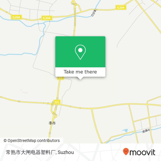 常熟市大闸电器塑料厂 map