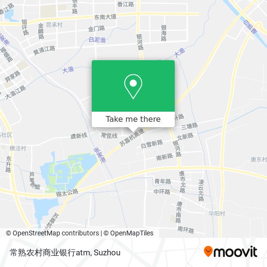 常熟农村商业银行atm map