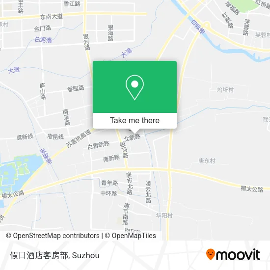 假日酒店客房部 map