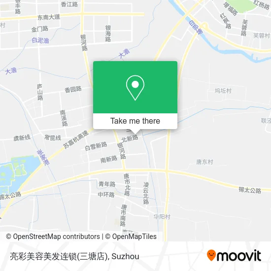 亮彩美容美发连锁(三塘店) map