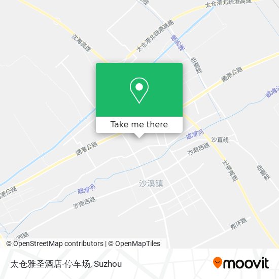 太仓雅圣酒店-停车场 map