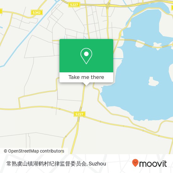 常熟虞山镇湖鹤村纪律监督委员会 map