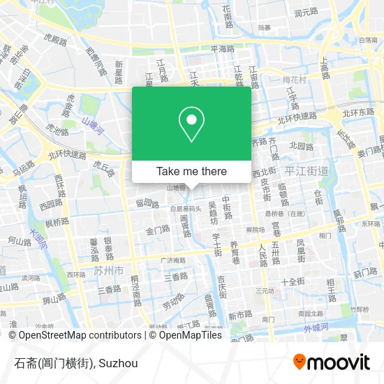 石斋(阊门横街) map