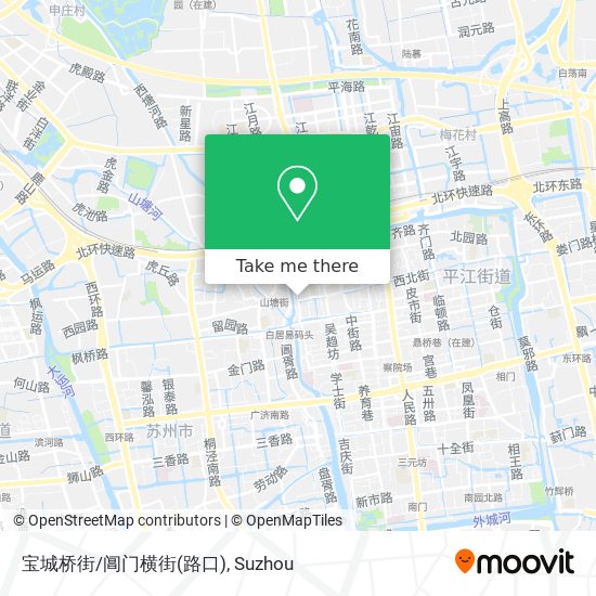 宝城桥街/阊门横街(路口) map