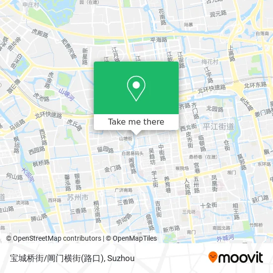 宝城桥街/阊门横街(路口) map