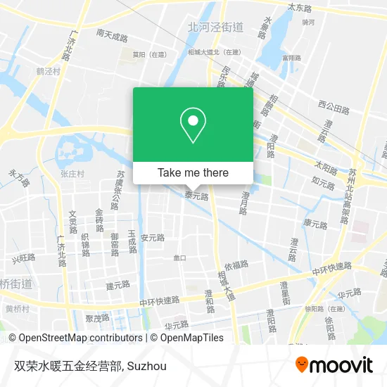 双荣水暖五金经营部 map