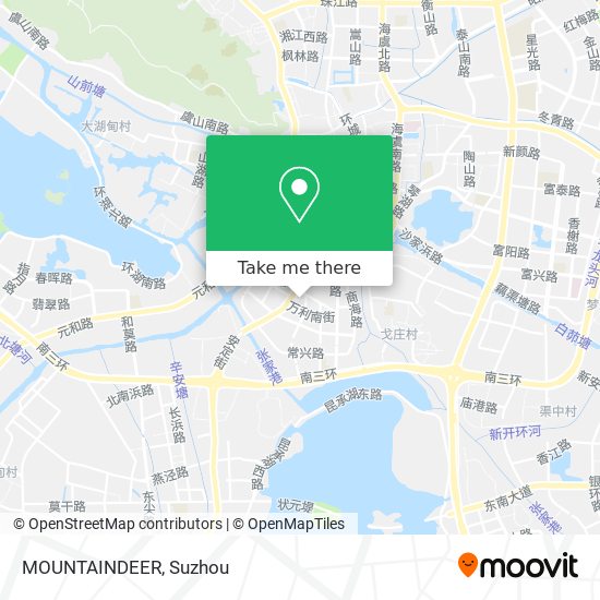 MOUNTAINDEER map