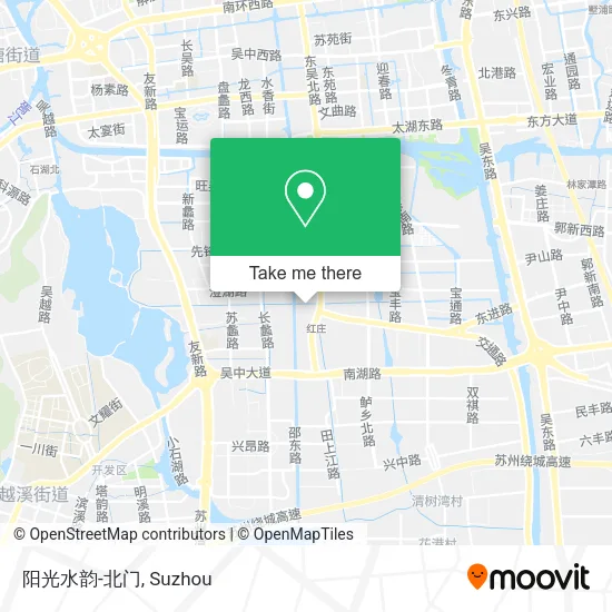 阳光水韵-北门 map