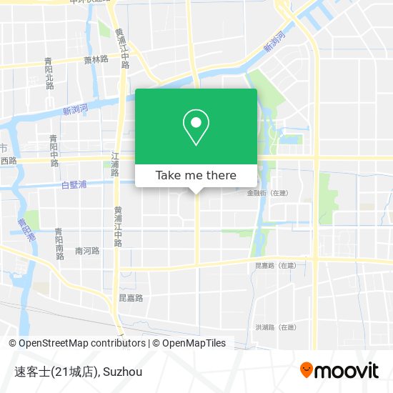 速客士(21城店) map