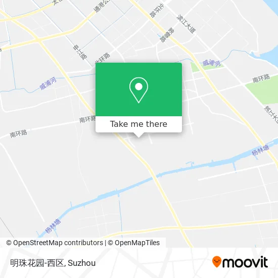 明珠花园-西区 map