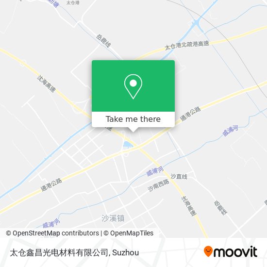 太仓鑫昌光电材料有限公司 map