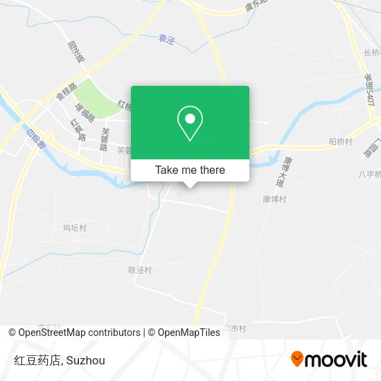 红豆药店 map