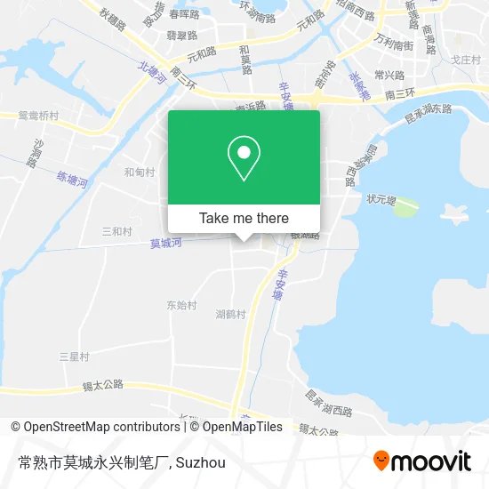 常熟市莫城永兴制笔厂 map