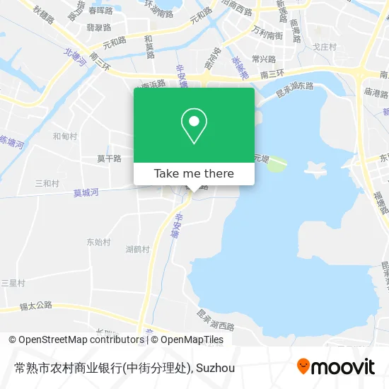 常熟市农村商业银行(中街分理处) map