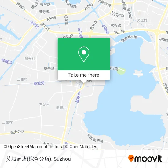 莫城药店(综合分店) map