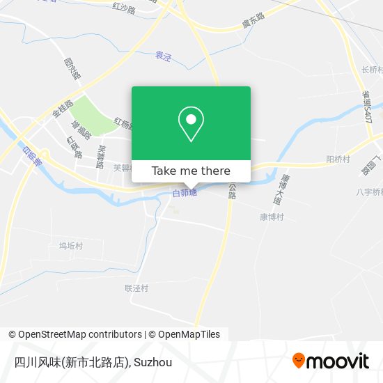 四川风味(新市北路店) map