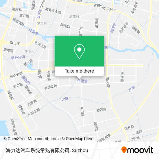 海力达汽车系统常熟有限公司 map