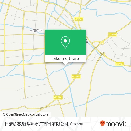日清纺赛龙(常熟)汽车部件有限公司 map