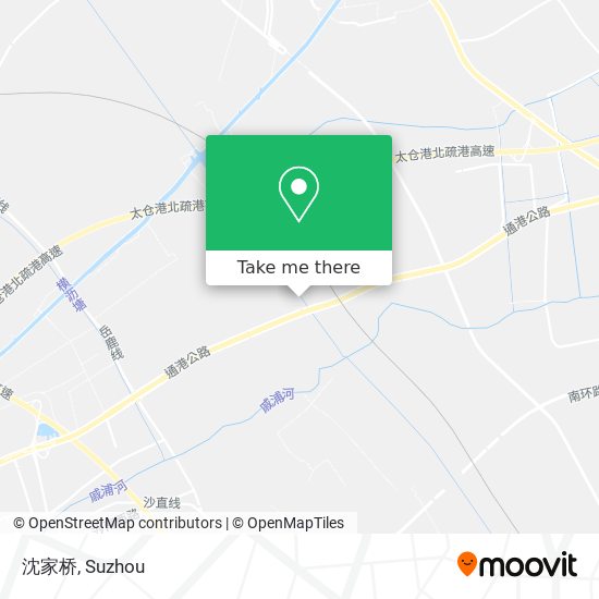 沈家桥 map