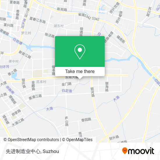 先进制造业中心 map