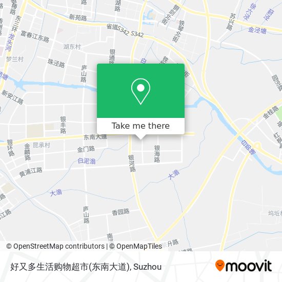 好又多生活购物超市(东南大道) map