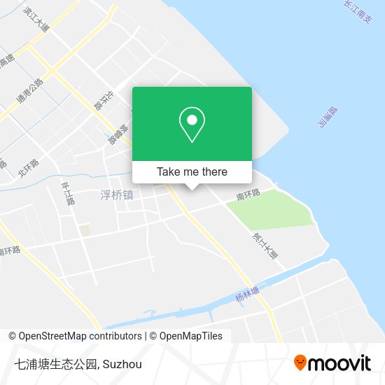 七浦塘生态公园 map