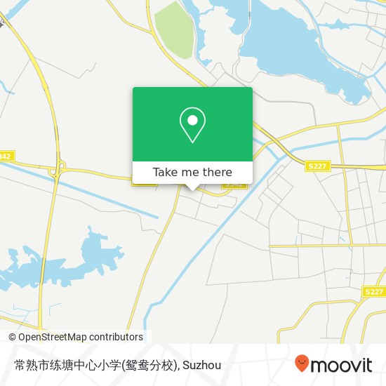 常熟市练塘中心小学(鸳鸯分校) map