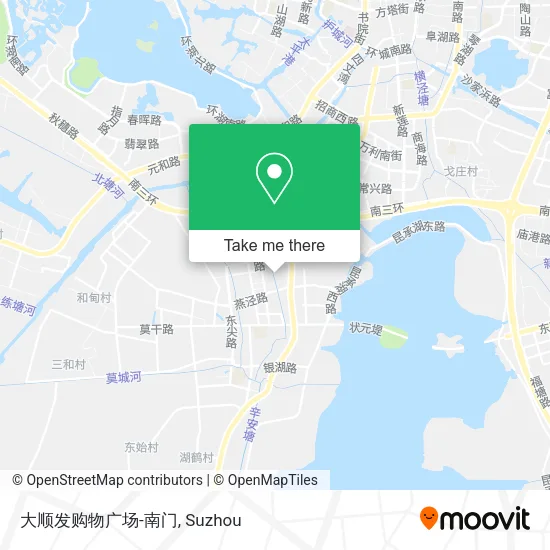 大顺发购物广场-南门 map