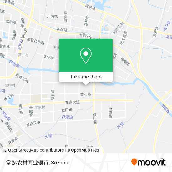 常熟农村商业银行 map