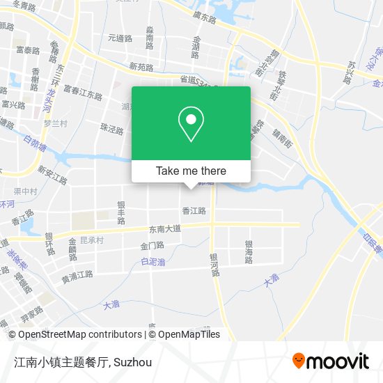 江南小镇主题餐厅 map