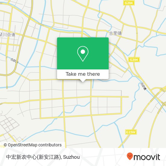 中宏新农中心(新安江路) map