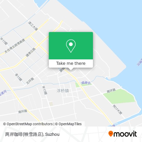 两岸咖啡(映雪路店) map