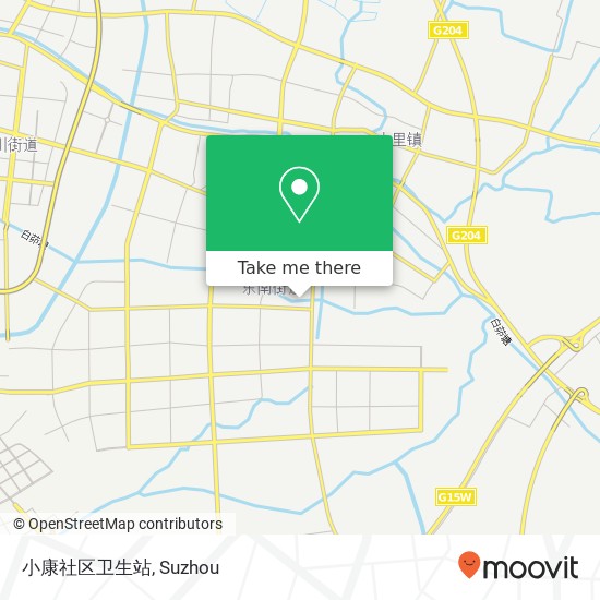 小康社区卫生站 map