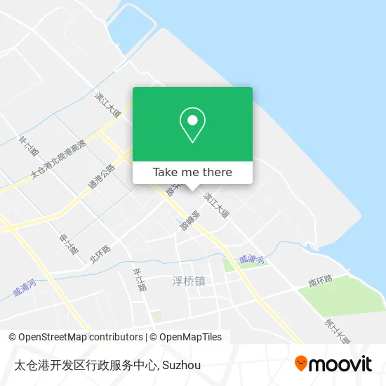 太仓港开发区行政服务中心 map
