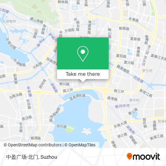 中盈广场-北门 map