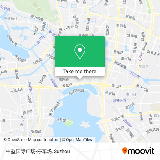 中盈国际广场-停车场 map