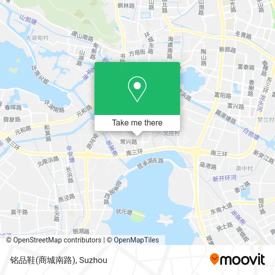 铭品鞋(商城南路) map