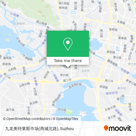 九龙奥特莱斯市场(商城北路) map