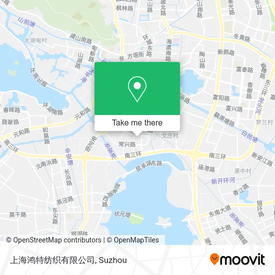 上海鸿特纺织有限公司 map