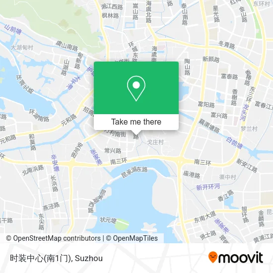 时装中心(南1门) map