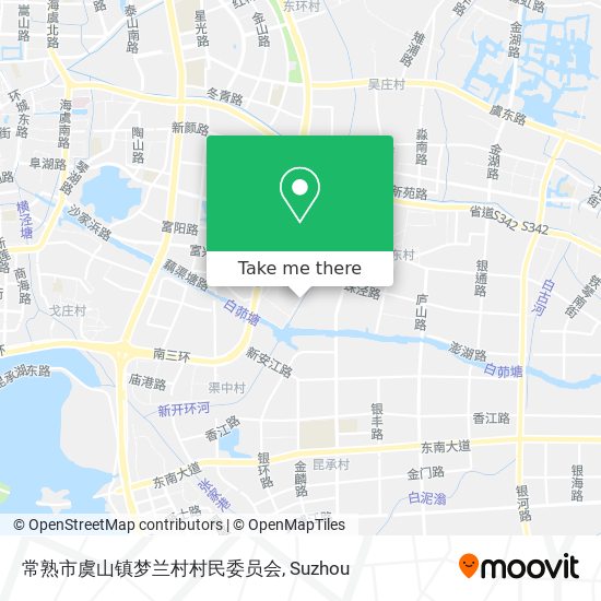 常熟市虞山镇梦兰村村民委员会 map