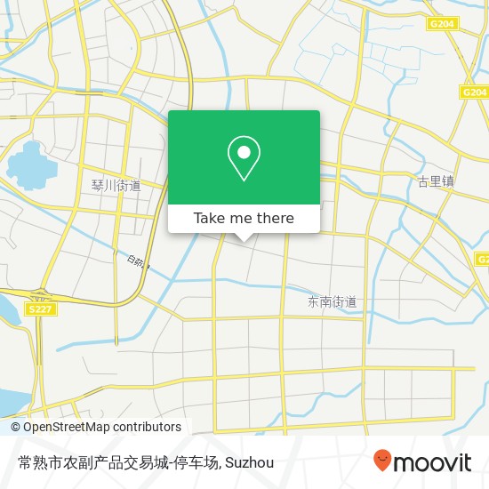 常熟市农副产品交易城-停车场 map
