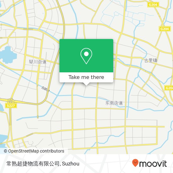 常熟超捷物流有限公司 map