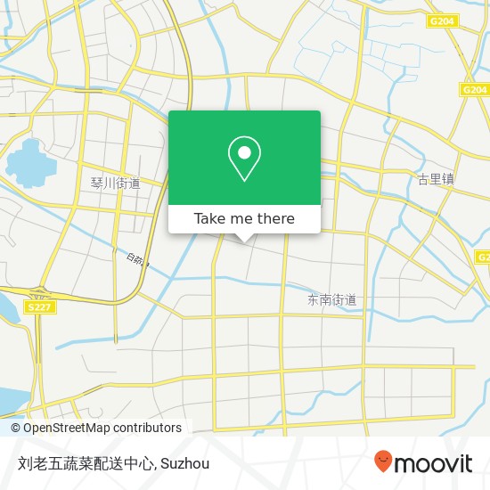刘老五蔬菜配送中心 map