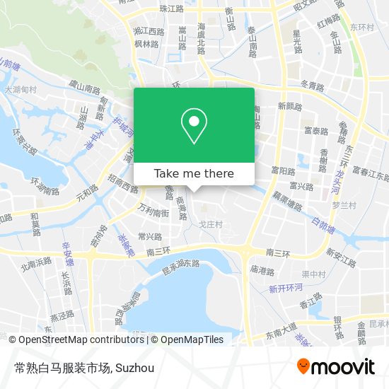 常熟白马服装市场 map