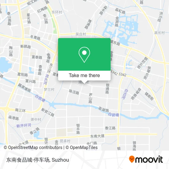 东南食品城-停车场 map