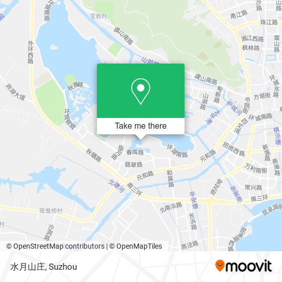 水月山庄 map